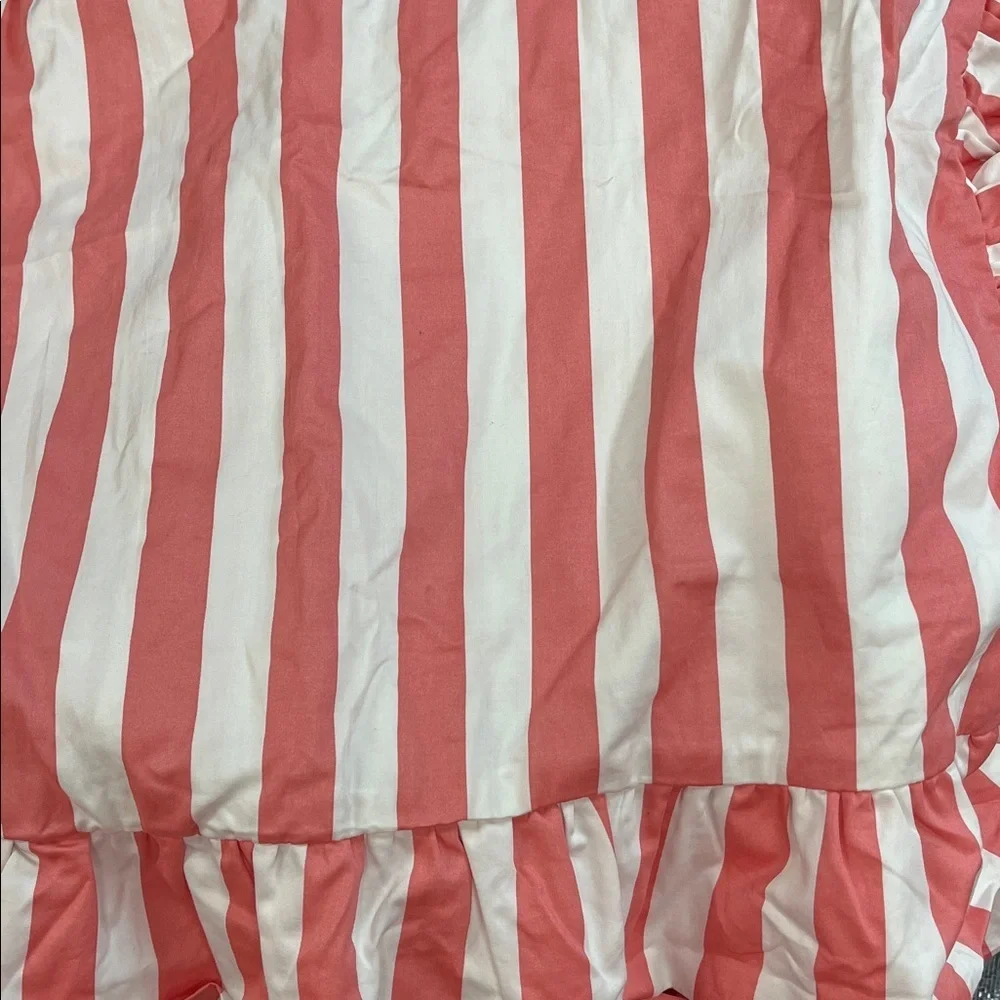 Anthropologie Cotton Cottage Striped Eurosham New out of Package 1 Sham !